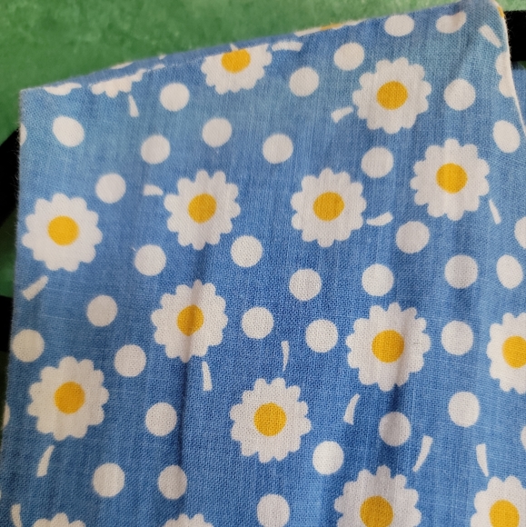 vintage kali jo daisy blue dress 70s - Picture 2 of 2